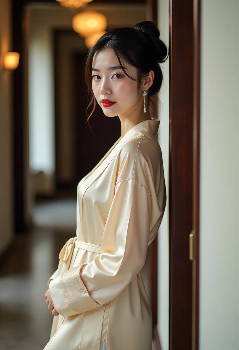 家人一起准备晚餐